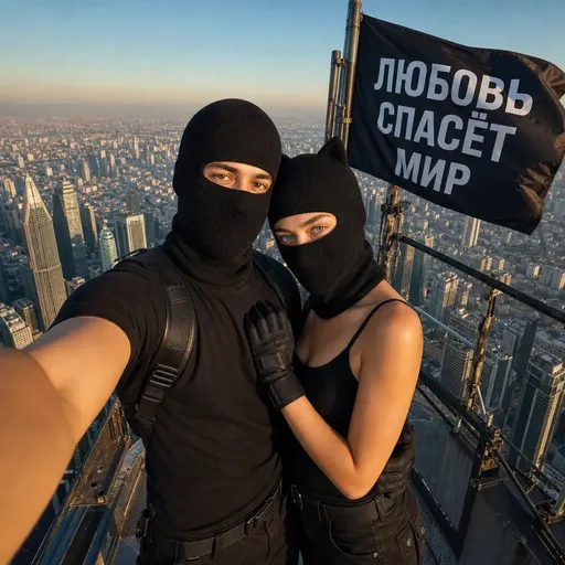 Селфи на небоскребе