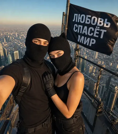 Селфи на небоскребе 