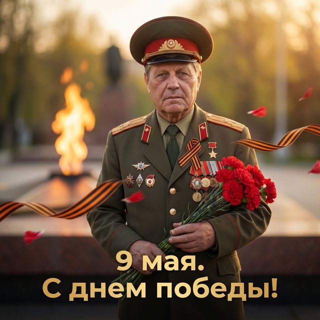 Открытка к 9 мая !