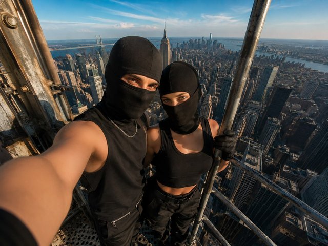 Селфи на небоскрёбе