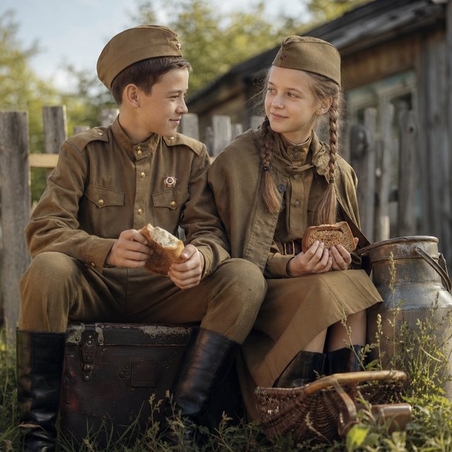 Фотосессия на 9 Мая