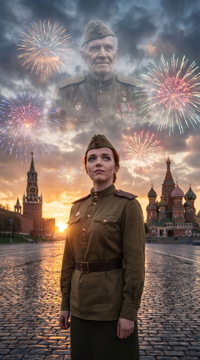 Портрет на Красной площади