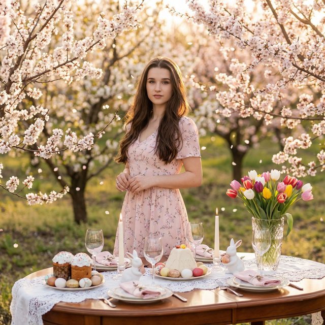 Фотосессия в саду