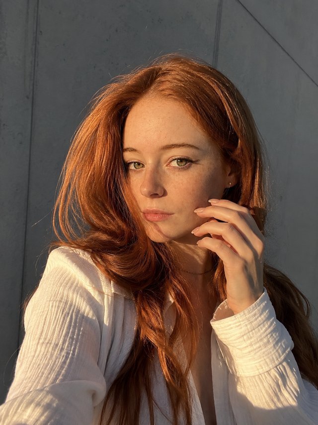 Селфи в золотой час