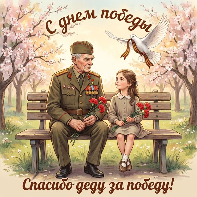 Открытка к 9 мая!