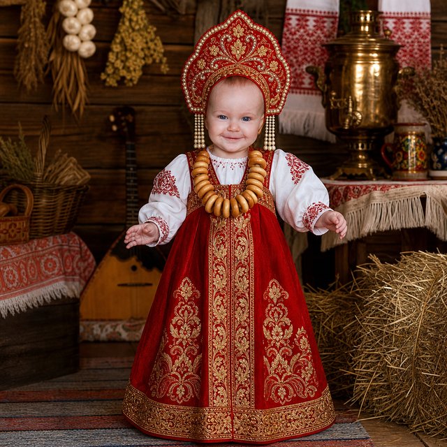 Маленькая русская красавица